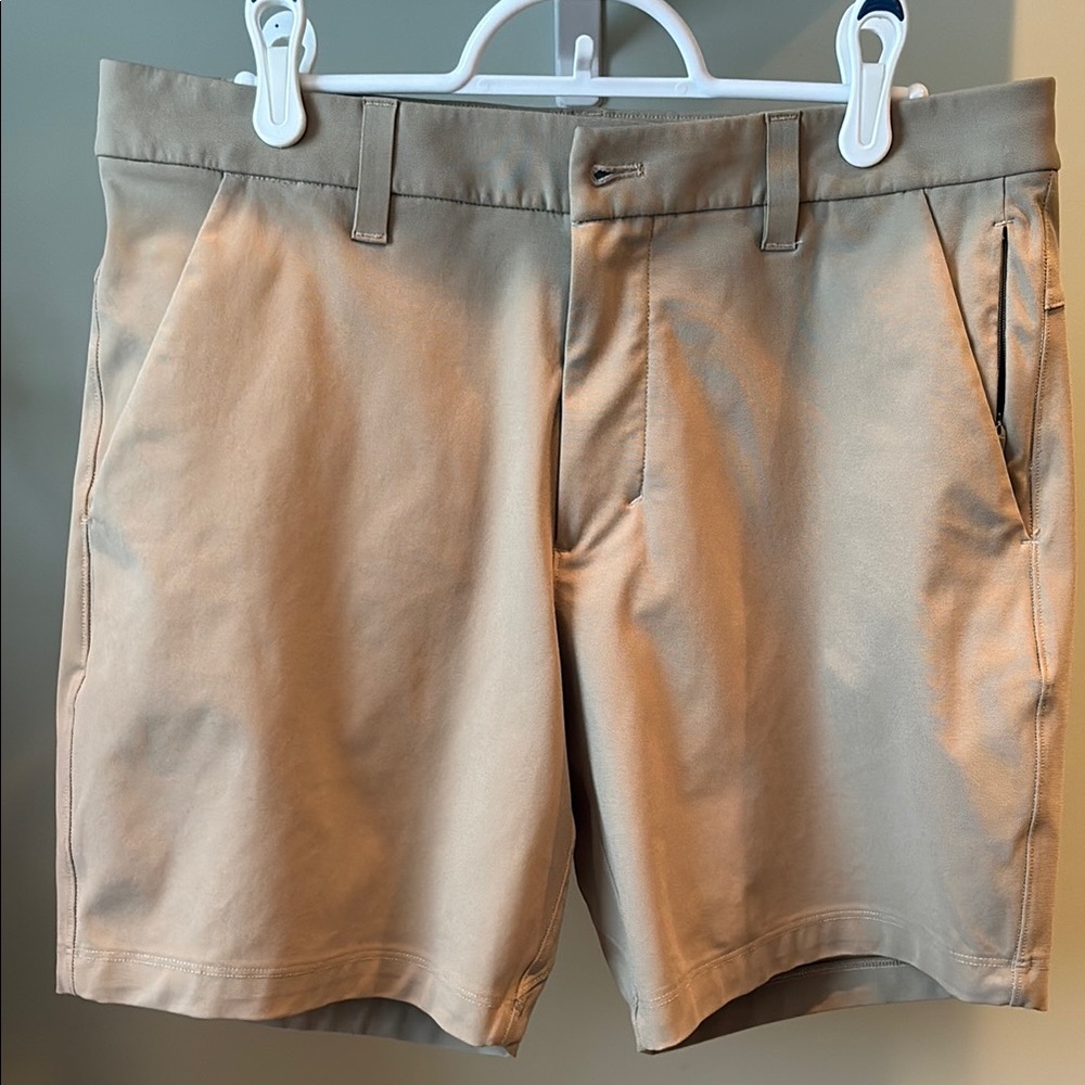 Lululemon Commission Short, Tan/Khaki, 30, 7”